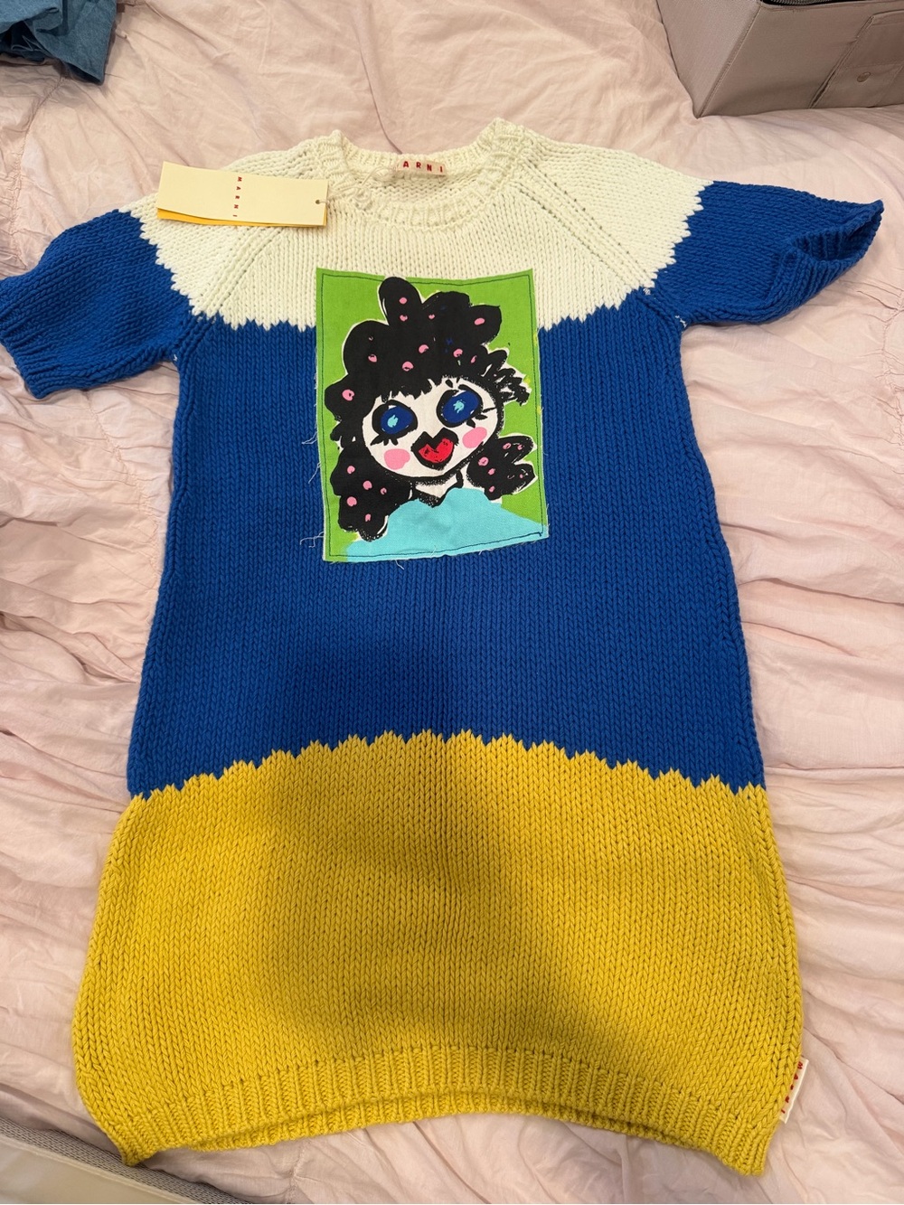 Marni kids knit dress